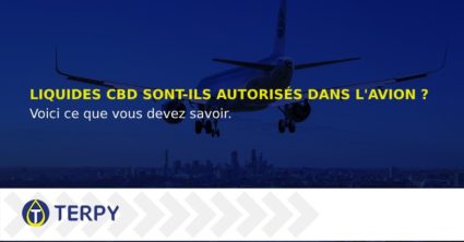 liquide CBD sont-ils autorisés dans l'avion