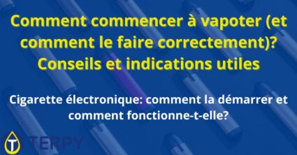 Comment commencer à vapoter