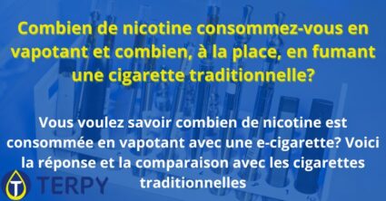 Nicotine et vapotage