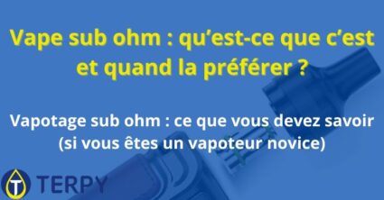 Vape sub ohm : qu’est-ce que c’est?